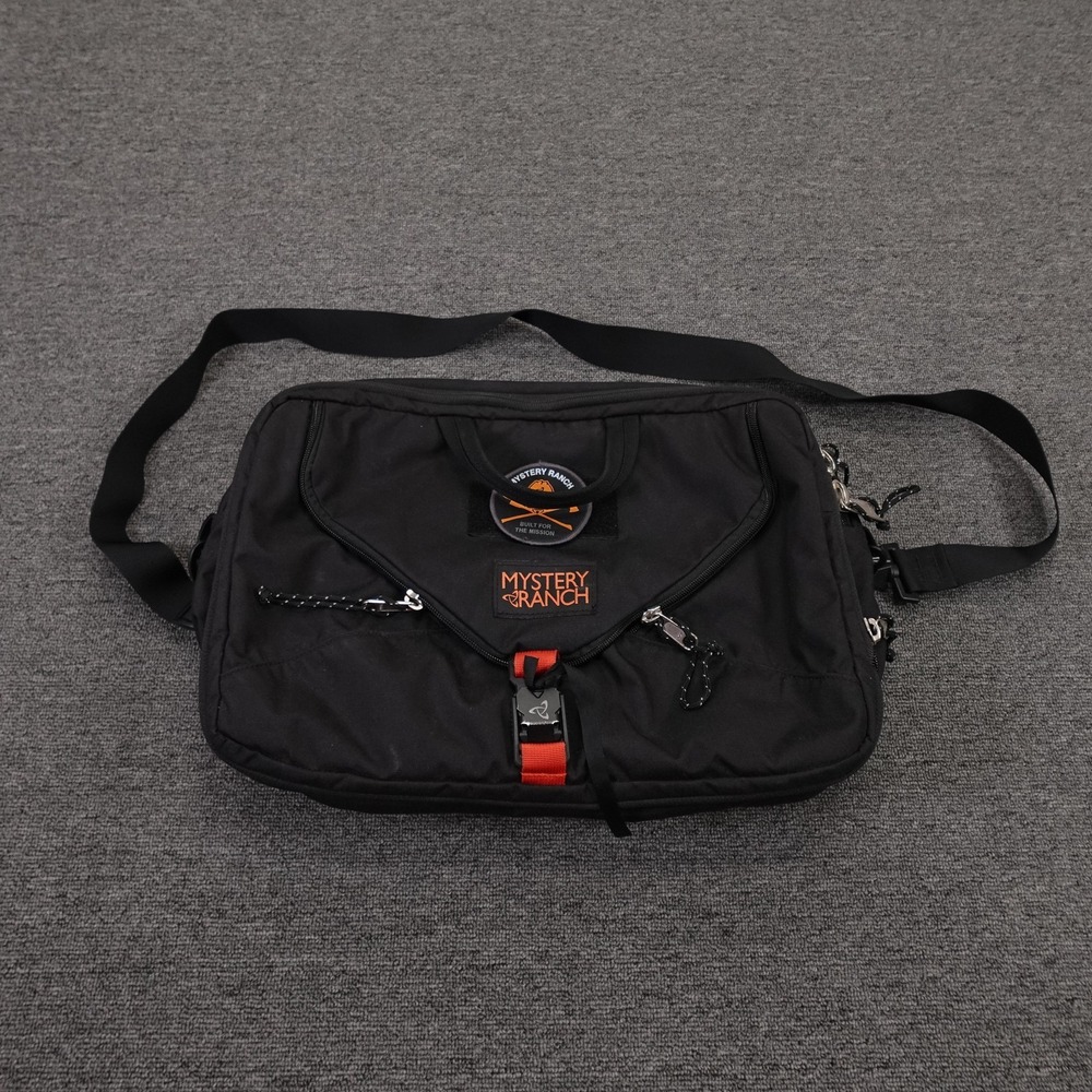 Mystery Ranch Laptop Utility Pouch Briefcase Black 15" Backpack Briefcase Bag